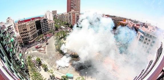 El Ayuntamiento cree «insuficiente» la protección de Luceros en las mascletás