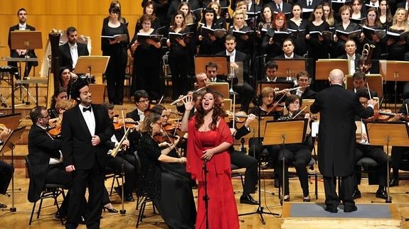 Cerca de un centenar de músicos homenajean a Manuel Fernández Caballero