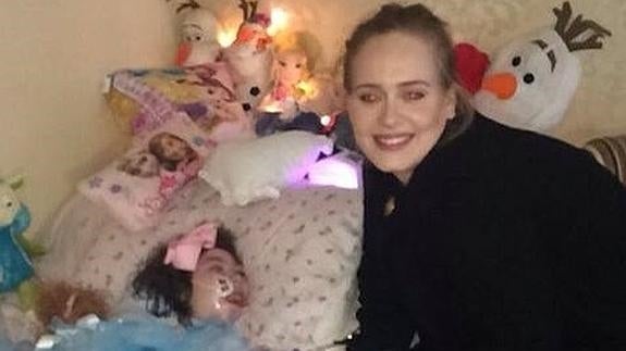 Adele saca su lado más solidario por una fan terminal