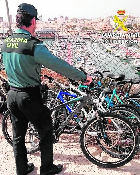 Caen dos bandas dedicadas a robar bicicletas de alta gama