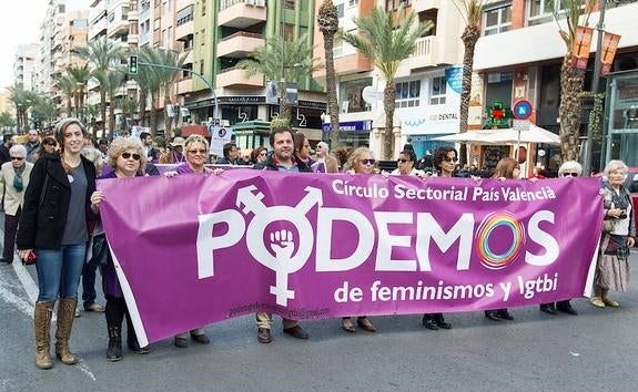 Movilización por el Día Internacional de la Mujer