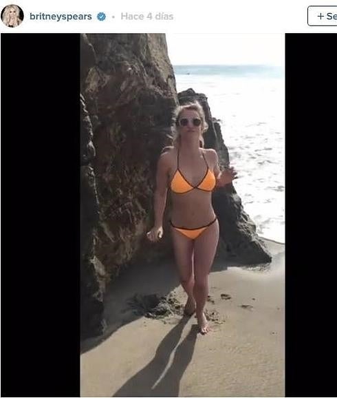 Britney Spears quita el hipo en Instagram
