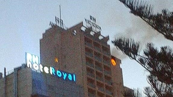 Controlado un incendio en un hotel de Benidorm