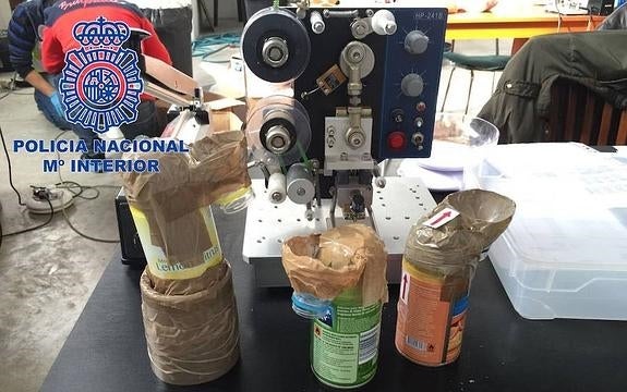 La Policía desmantela un laboratorio clandestino de drogas sintéticas en Altea