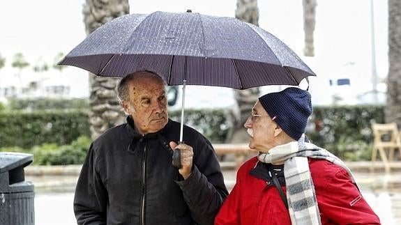 Las lluvias llegarán mañana a la Comunitat