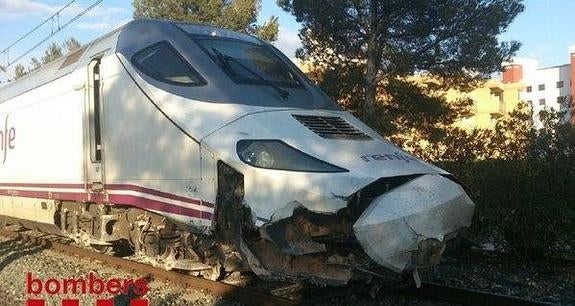 Un Euromed con destino a Alicante descarrila en Tarragona sin heridos