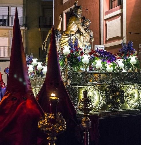 Azotes a Cristo en la noche oriolana