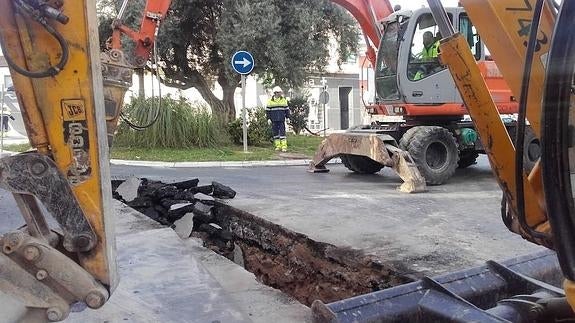Guardamar e Hidraqua finalizan las obras en la calle Dunas