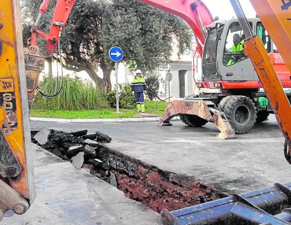La mejora de la red de pluviales junto a la pinada evitará más inundaciones
