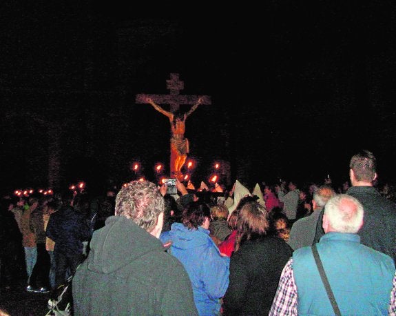 Penitencia a la luz de la antorcha