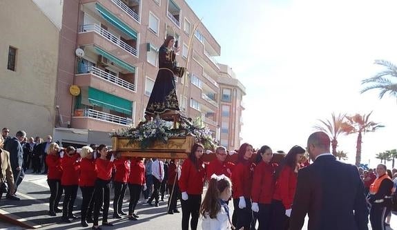 La Resurrección culmina las procesiones de La Mata