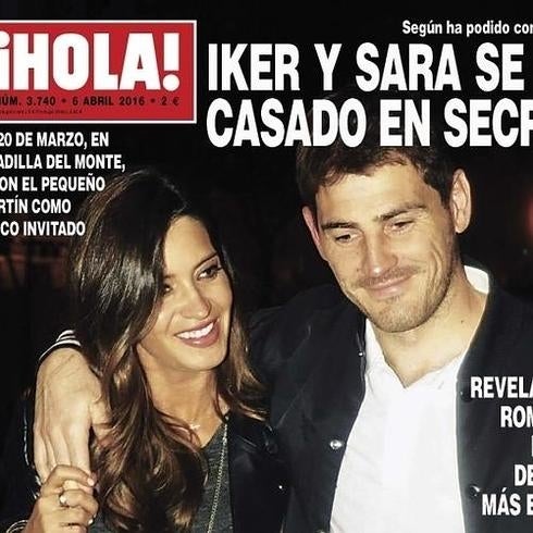 Iker Casillas y Sara Carbonero ya son marido y mujer tras una boda secreta