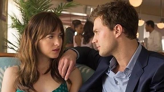 Jamie Dornan y Dakota Johnson fuera del rodaje