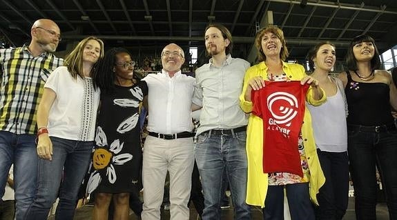 Podemos y Guanyar colaborarán en Les Corts Valencianes y el Ayuntamiento de Alicante