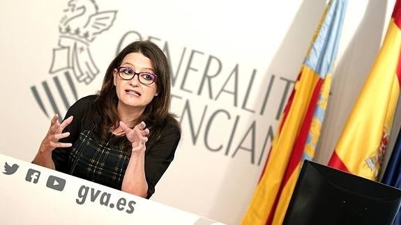 Oltra: «Al Consell no le preocupa que se convoquen 'manifestaciones libres'»