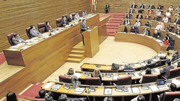 Les Corts iniciarán la tramitación de la ley que prevé poder revocar senadores