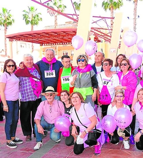 Rafal marcha contra el cáncer