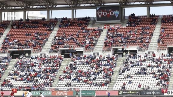 Ahora Murcia denuncia «graves deficiencias» en el estadio Nueva Condomina