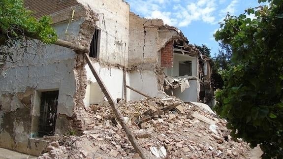 Cambiemos denuncia el derrumbe de la Torre del Fraile en El Puntal