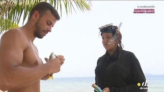 Supervivientes: Steisy se fue a Honduras a pescar... Hombres