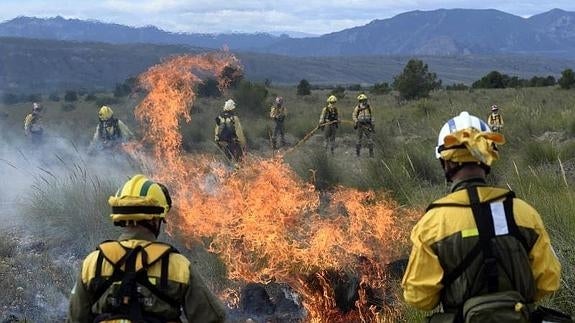 Los efectivos del Plan Infomur se preparan para los incendios forestales