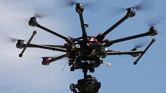 Exhibición de drones en Mutxamel