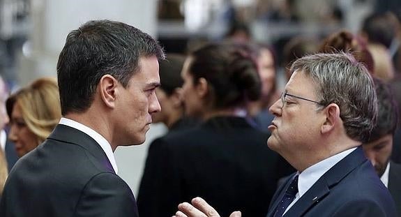 El PSOE entierra el plan de Puig para ir con Podemos y Compromís al Senado