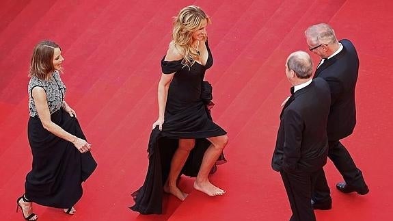 Julia Roberts y su llamativa protesta contra los estrictos protocolos de Cannes
