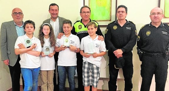 Elche copó los premios de parques de tráfico