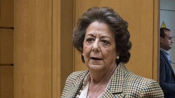 La Fiscalía de Valencia envía al Supremo el caso de los gastos de Rita Barberá