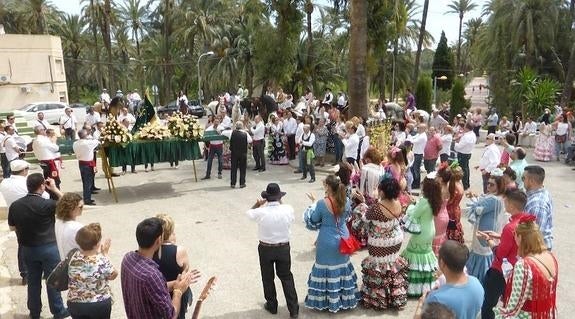 El Rocío devuelve su misa a San Antón antes de la romería hasta Los Huertos