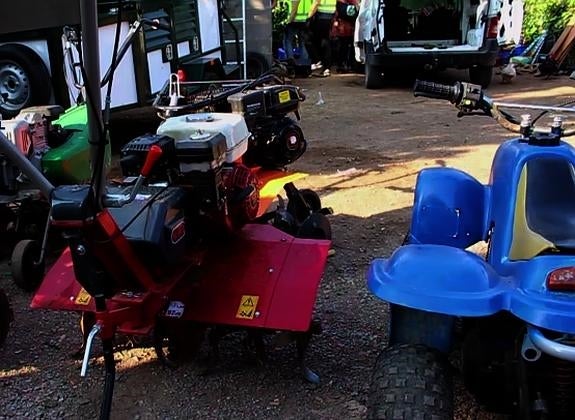 Cae una banda relacionada con una veintena de robos en zonas rurales