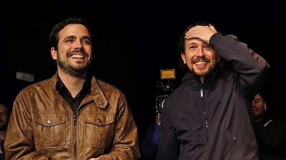 Iglesias y Garzón compartirán un mitin en la Comunitat