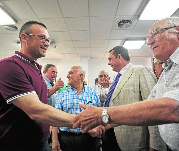 Los agricultores tradicionales designan a Francisco Simón como nuevo juez de Aguas