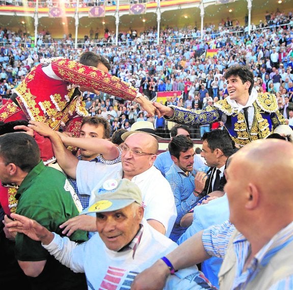 Manzanares y López Simón, doble puerta grande en Madrid