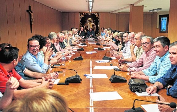 La Semana Santa reelige a Ignacio Martínez como presidente de la Junta Mayor