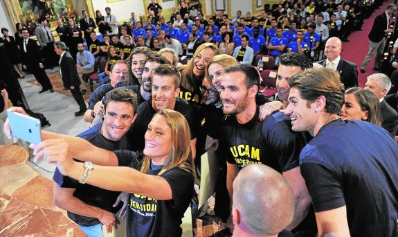 La UCAM premia a su enorme 'familia' deportiva