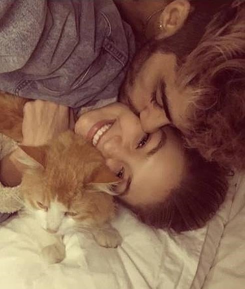 Gigi Hadid lanza un mensaje romántico a Zayn Malik en Snapchat