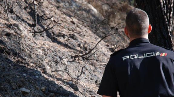 Detienen a dos menores por un incendio forestal en el Racó de Sant Bonaventura