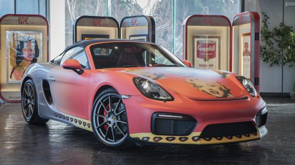 Andy Warhol hace su entrada en Murcia de la mano de Porsche
