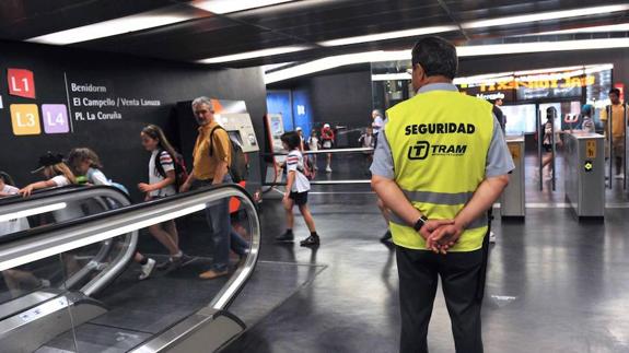 FGV licita el servicio de vigilancia y protección del TRAM