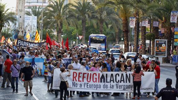 Los solicitantes de asilo se triplican en la provincia