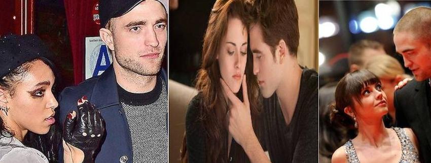 Robert Pattinson entre Kristen Stewart, FKA Twigs y Christina Ricci