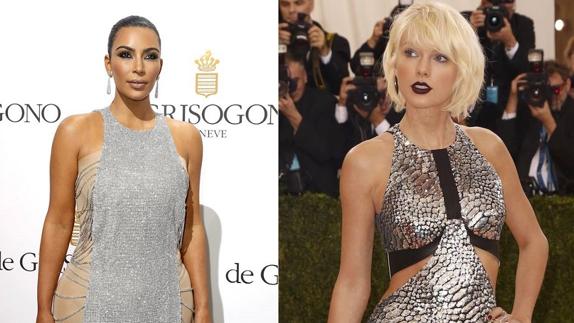 Kim Kardashian llama 'mentirosa' a Taylor Swift