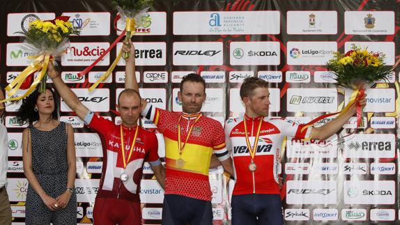 Rojas se proclama campeón de España en ruta por segunda vez