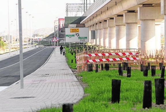 Maciá reclama una mejora paisajística para el entorno del trazado del AVE