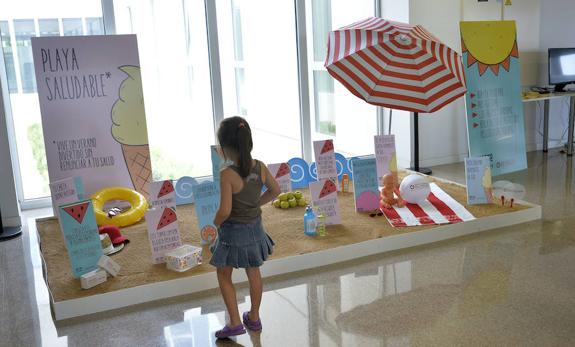 Una playa hospitalaria