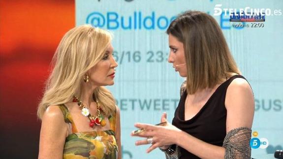 Supervivientes: Sandra Barneda recrimina a Carmen Lomana que use la palabra «maltrato»