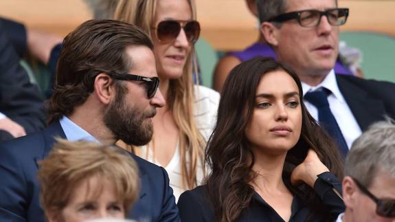 Irina Shayk, visiblemente mosqueada en Wimbledon