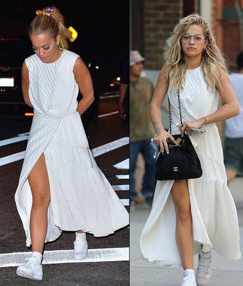 Rita Ora, pillada tras pasar la noche en el mismo hotel que Chris Martin